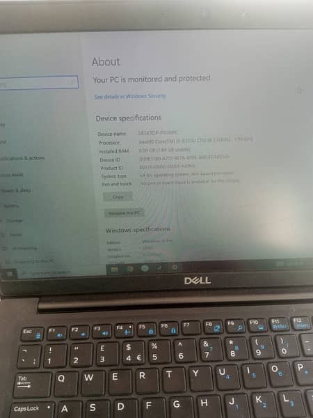 Dell Latitude Core i5 8th Generation 2