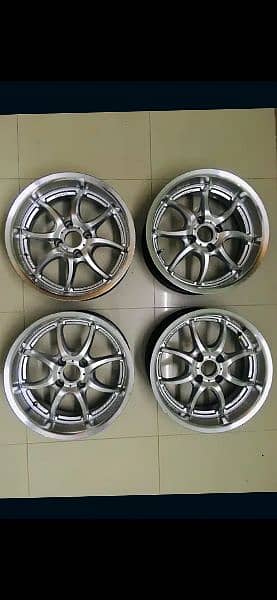 15" Lenso Original Super Light Weight Alloy Rims 1