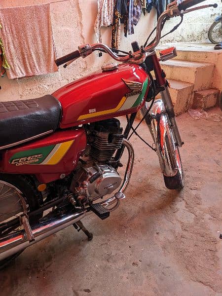 Honda CG 1997 model outclassed condition 6