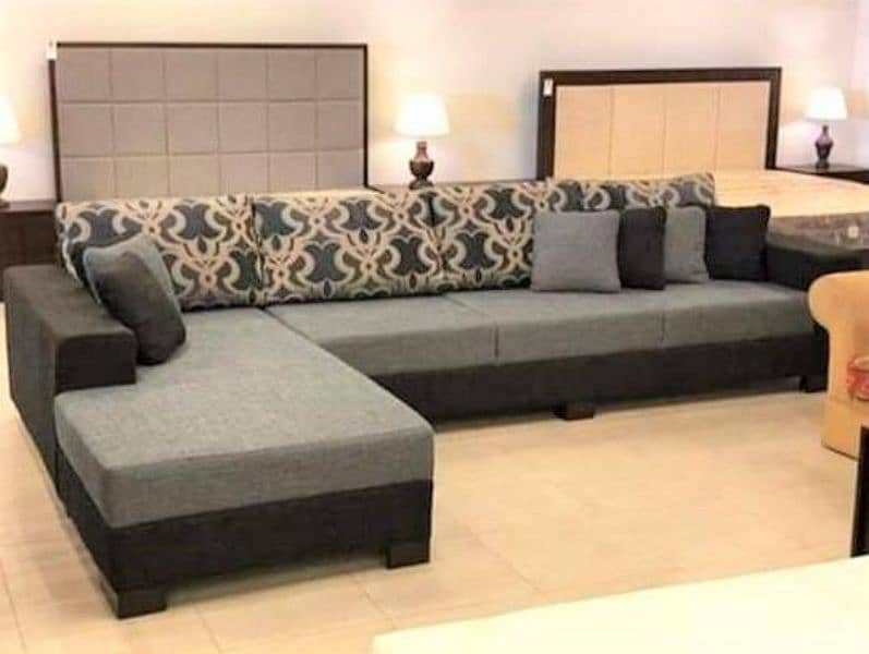 LIFE TIME FOAM QUALITY L SHAPE CORNER SOFA SET ONLY 34999 SALE SALE 7