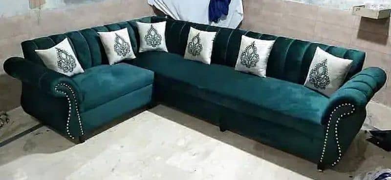 LIFE TIME FOAM QUALITY L SHAPE CORNER SOFA SET ONLY 34999 SALE SALE 9