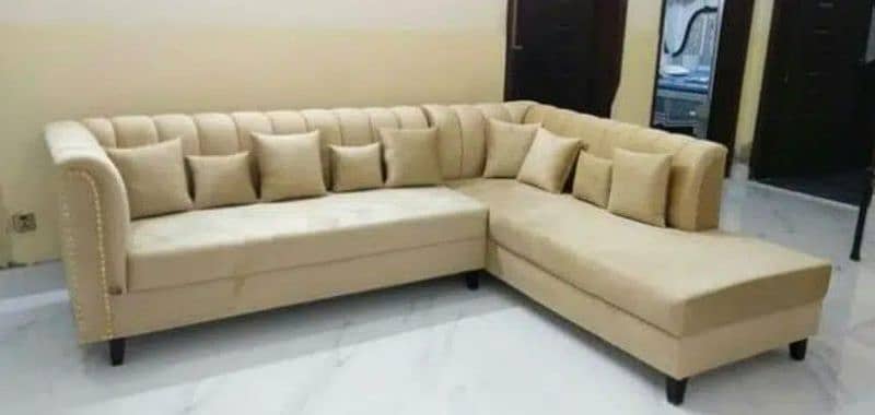 LIFE TIME FOAM QUALITY L SHAPE CORNER SOFA SET ONLY 34999 SALE SALE 10