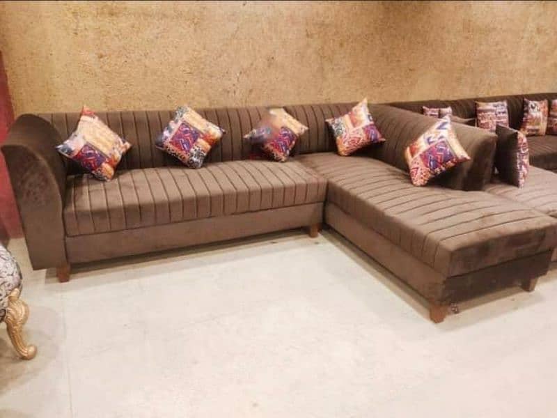 LIFE TIME FOAM QUALITY L SHAPE CORNER SOFA SET ONLY 34999 SALE SALE 15