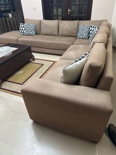 L shape sofa