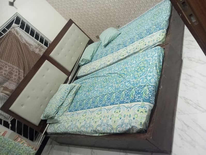 2 Beds with mattresses for 60000 1