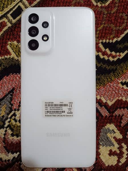 Samsung galaxy A23 6/128 PTA approved with box 0