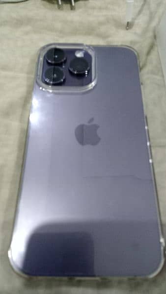 Iphone 14 Pro Max deep purple 256gb non PTA dual physical sim 1