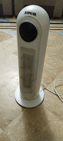 JPN-75 Sogo Ceramic Tower Fan Heater (2200W) White 5