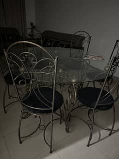 Dining table for 6 ( Wrought Iron ) 0