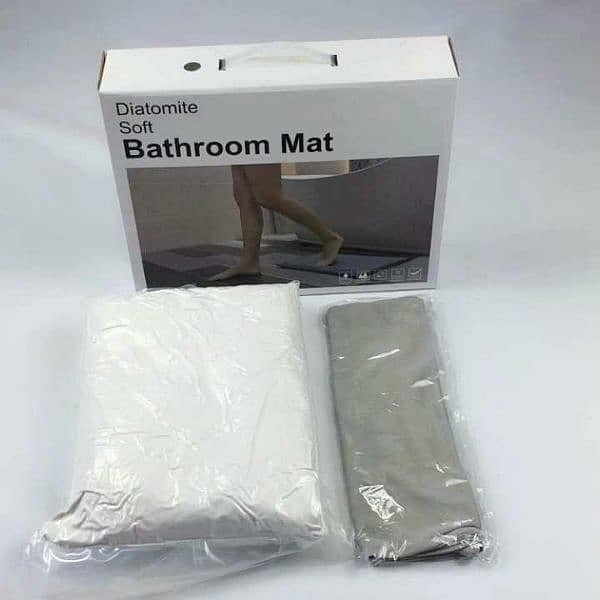 Bathroom Mat/Diatomite Soft Bathroom Mat/Mat/Quality Mat in Faisalabad 0