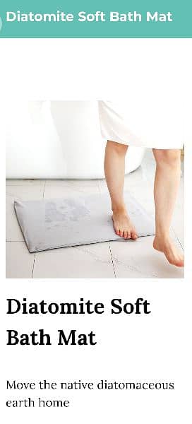 Bathroom Mat/Diatomite Soft Bathroom Mat/Mat/Quality Mat in Faisalabad 2