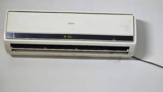 Haier 1.0 ton non-inverter AC 10/10 condition with remote 0