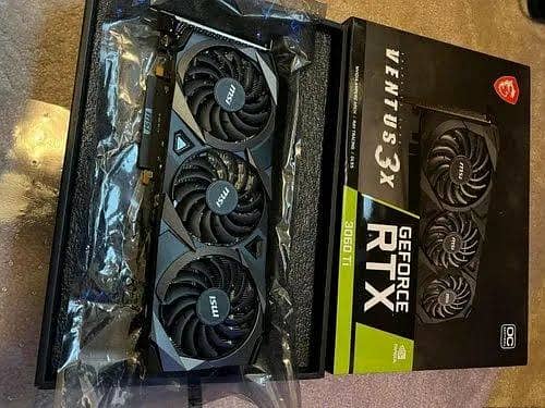 RTX 3060 MSI TRIO SEALED WITH BOX 12GB 1