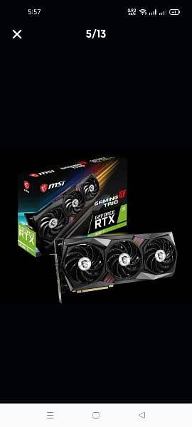 GeForce RTX 3060 Ti GAMING X TRIO 8