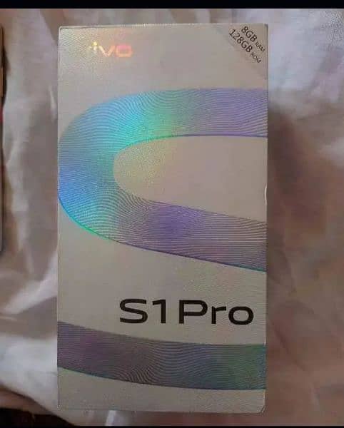 Vivo S1 Pro Full Box 10/10 Condition Contact Me, 0305,694,94,75 6