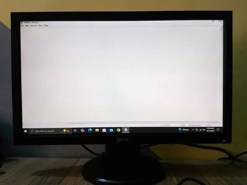 'Acer 19inch' monitor for sale - Good condition - low price 2