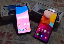 SAMSUNG GALAXY A71 & SAMSUNG GALAXY A30s (Condition 7/10)