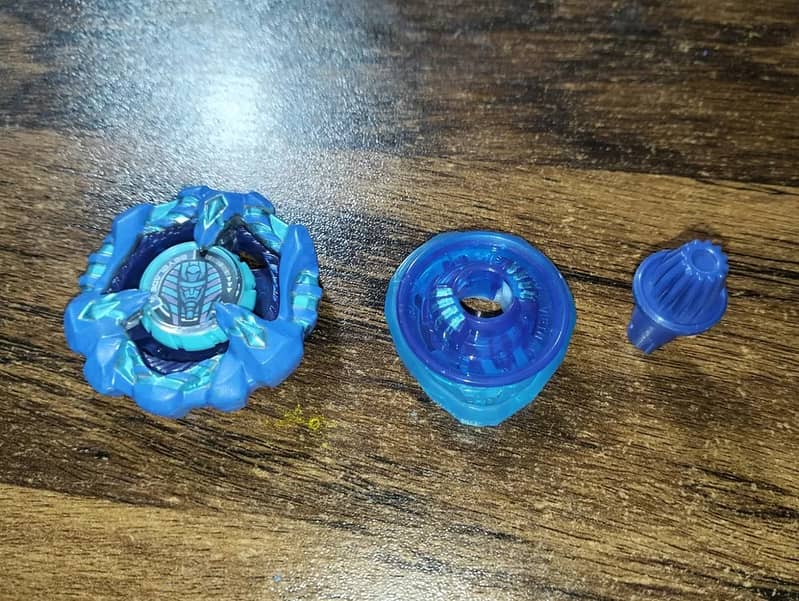 Beyblade X Sphinx Cowl 1-80GF [Blue Custom Recolor] 3