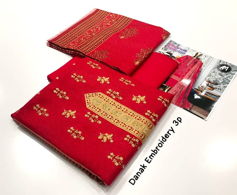 3 pcs collection Danak marina Embroidery 2