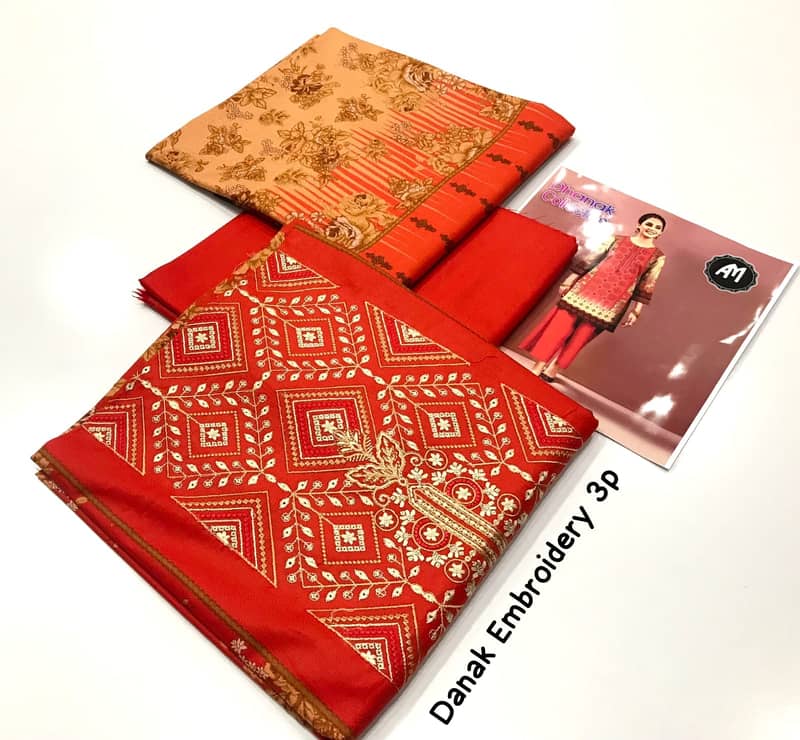 3 pcs collection Danak marina Embroidery 3