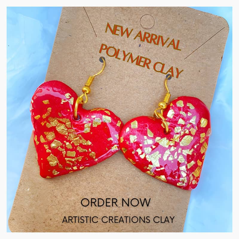 polymer clay earrings 1