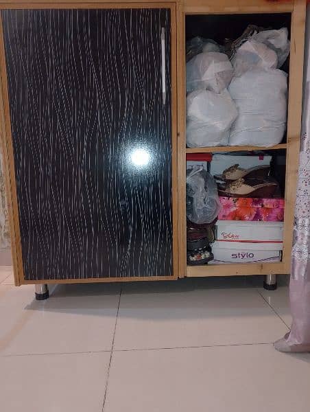 Black Wooden Cabinet for sale in citi housing scheme 1