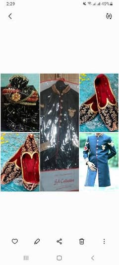 Sherwani complete set for sale