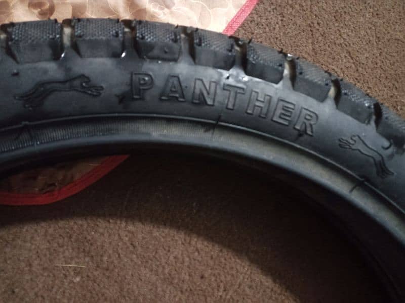 suzuki 150 tyre with tube new 5