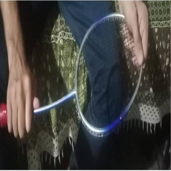 It is a new racket . it's very high quality racket of "hi qua" company 6