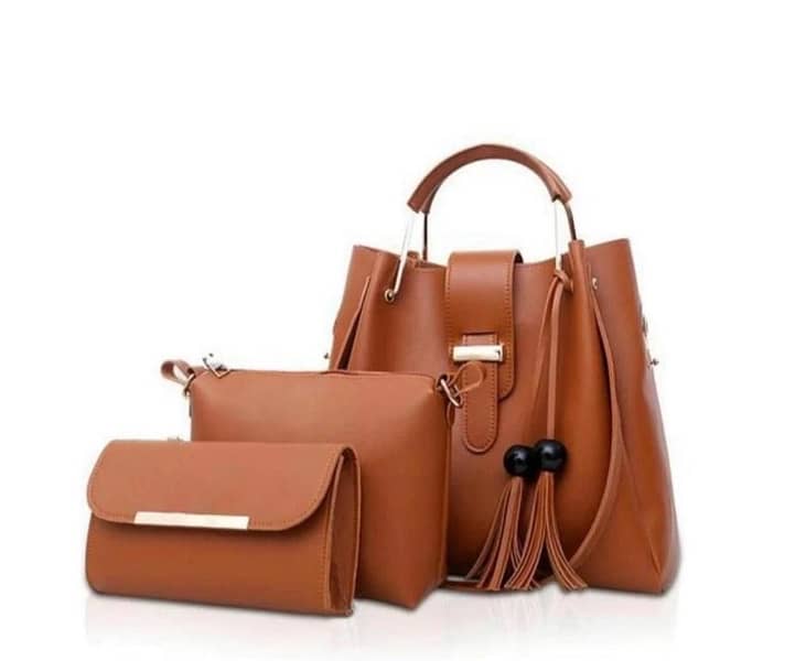 leather hand bag 0