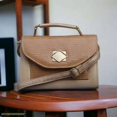 Pure leather handbag