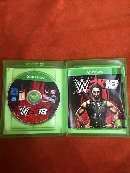 WWE18 new one time use 4