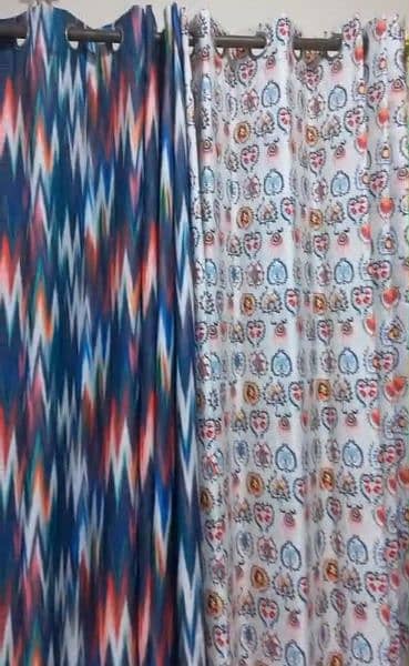 Colourful Printed Curtains for Sale in Bahria Enclave 1