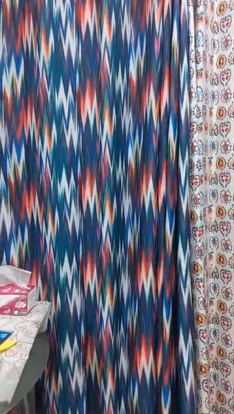 Colourful Printed Curtains for Sale in Bahria Enclave 2