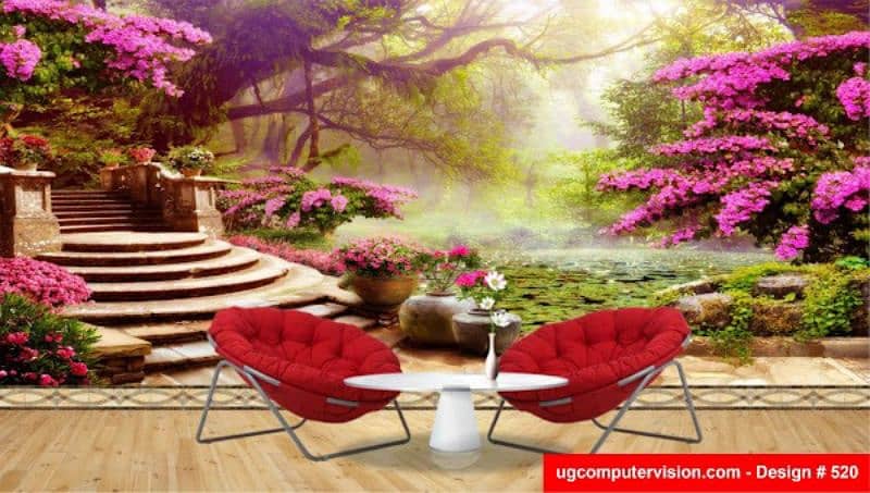 3D Wallpapers l 3D Wall Pictures l Wallpaers l Panaflex printing 7