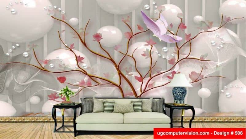 3D Wallpapers l 3D Wall Pictures l Wallpaers l Panaflex printing 16