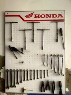 MOTORCYCLE WORK SHOP TOOLS