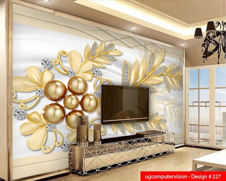 3D and 5D Wallpaper | wallpaper printing | Panaflex printing 1