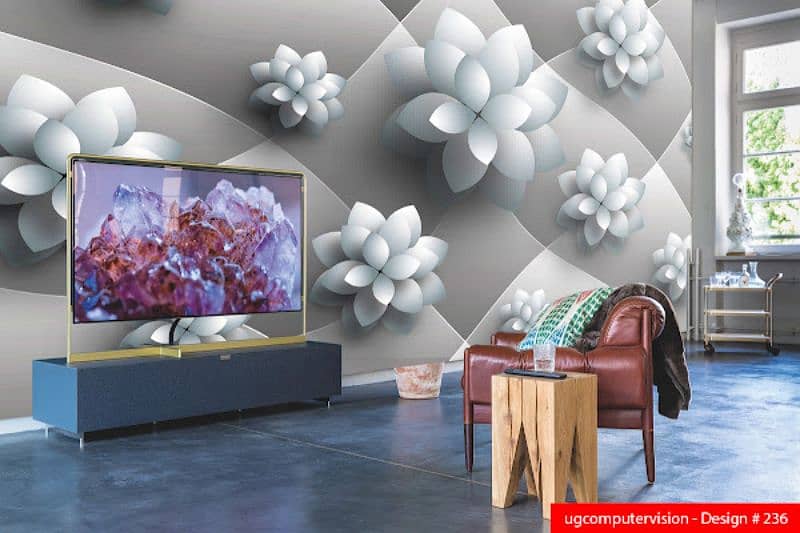 3D and 5D Wallpaper | wallpaper printing | Panaflex printing 5