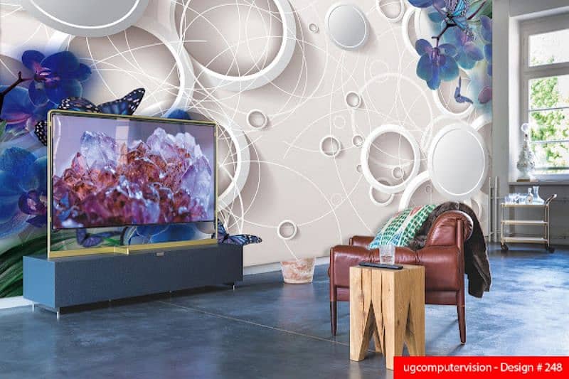 3D and 5D Wallpaper | wallpaper printing | Panaflex printing 6