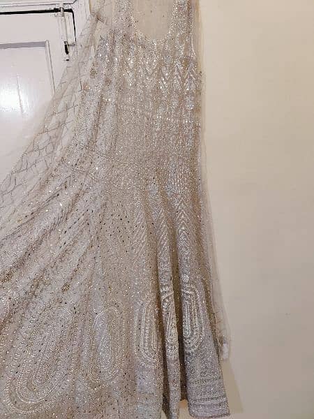 Bridal Maxi Fully embroidered unstitched 1