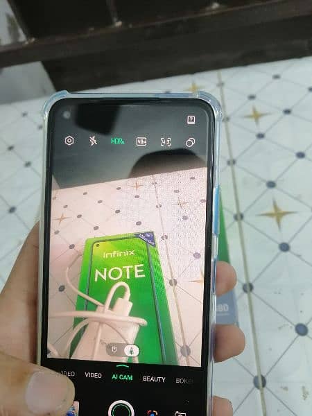 infinx not 8i 6 128 pta ofishl dul sim with box crge 0