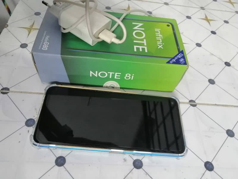 infinx not 8i 6 128 pta ofishl dul sim with box crge 4