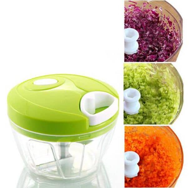 Manual Pull Rope Food Vegetables Blender 1