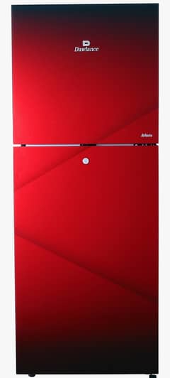 9169WB Avante Pearl Red Double Door Refrigerator.