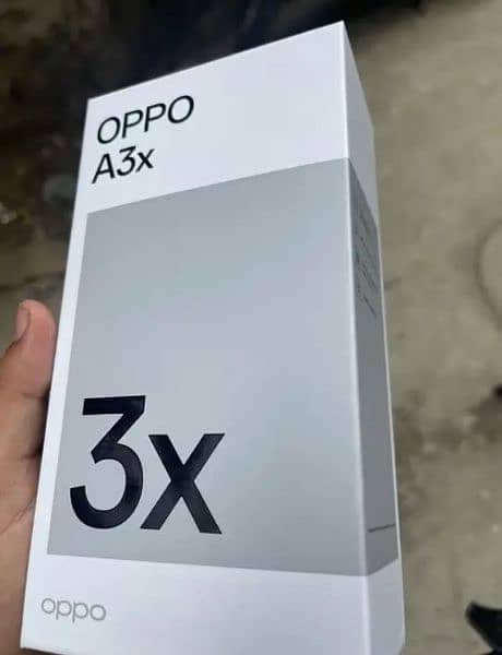 oppo A3x 4/64 just box open 1