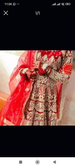 Baraat lehenga dress mehroon colour