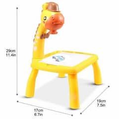 education learning projecter table for kids