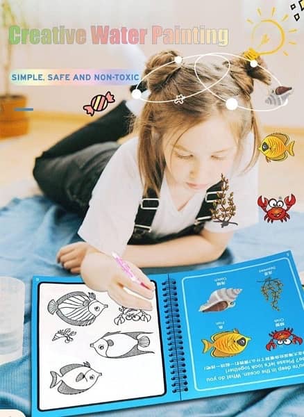 magic coloring water book for kids 1