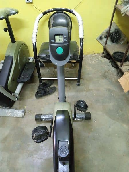 Exercise ( Recumbent bike) cycle 4